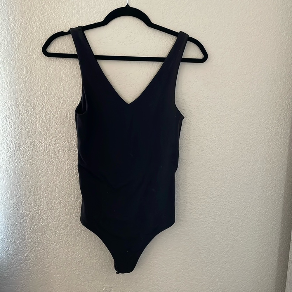 Abercrombie double v bodysuit